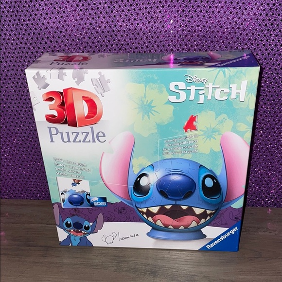 Ravensburger | Toys | Ravensburger Disney Stitch 3d Puzzle | Poshmark